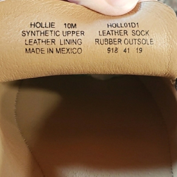 Steve Madden Hollie Loafer Pointed Toe Snake Embossed Women's Size 10 - Picture 6 of 7